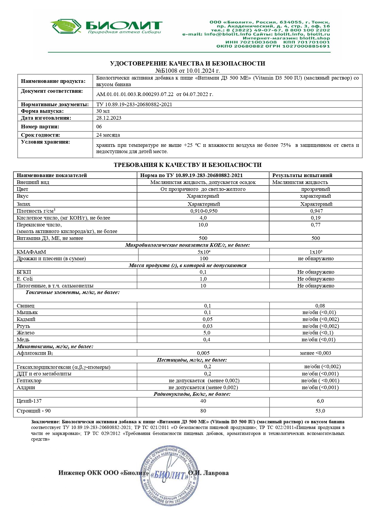 Паспорт №122023